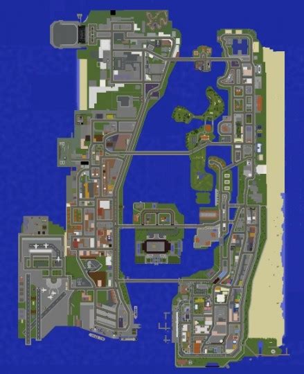 gta vice city map minecraft